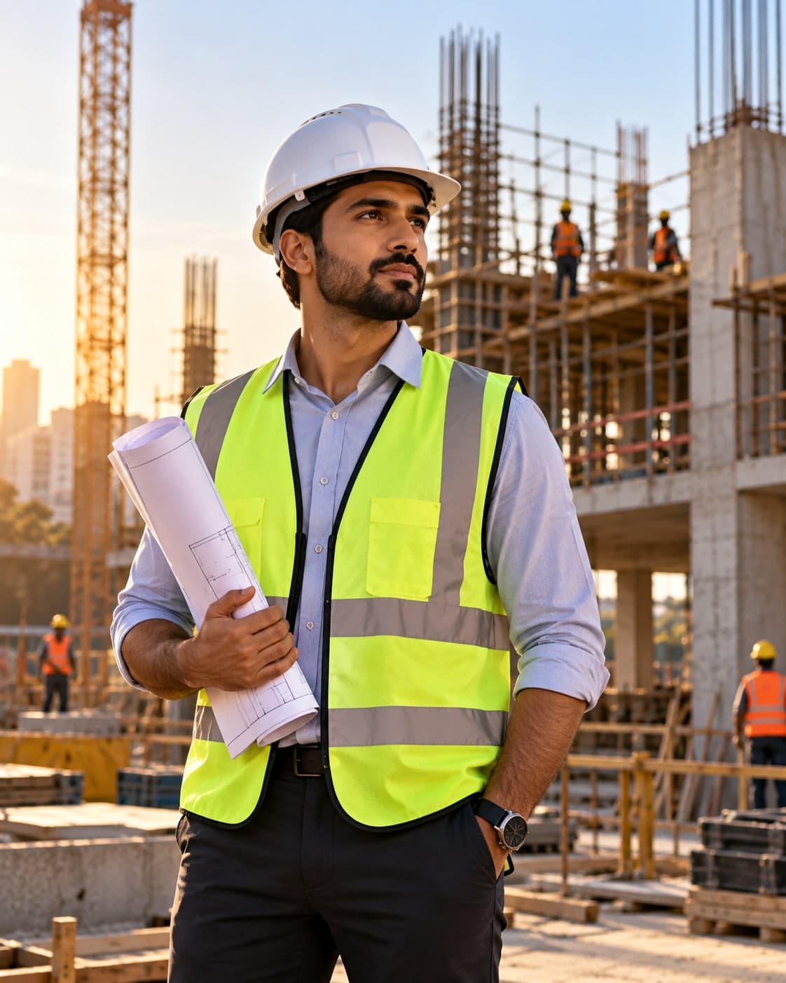 Ironridge's founding engineer on site